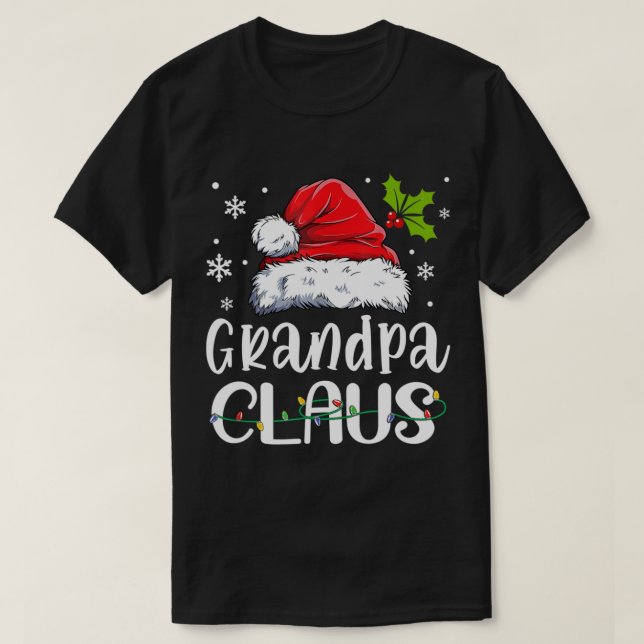 Abuelo Claus Navidades de camisetas Matchi familia (Diseño del anverso)