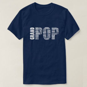 Abuelo de la camiseta del regalo del día de padre