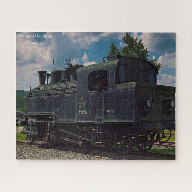 Abuelo de Navidad. Rompecabezas (Horizontal)