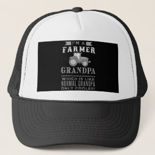 Abuelo del granjero, gorra fresco del camionero