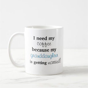 Abuelo del regalo de la novia - taza de café