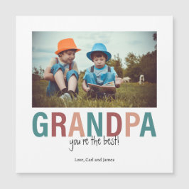 Abuelo, eres el mejor Personalizado fotográfico mo