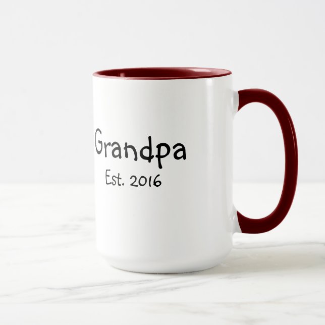 Abuelo - establecido taza de café de 2016 - 15 (Derecha)