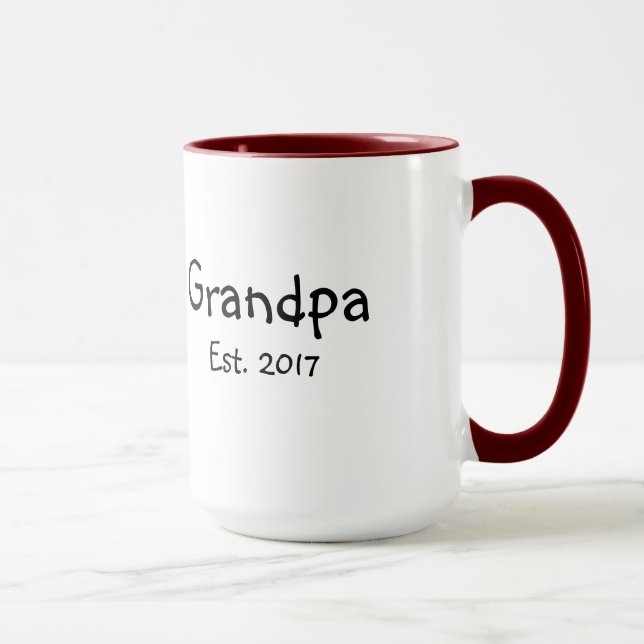 Abuelo - establecido taza de café de 2017 - 15 (Derecha)