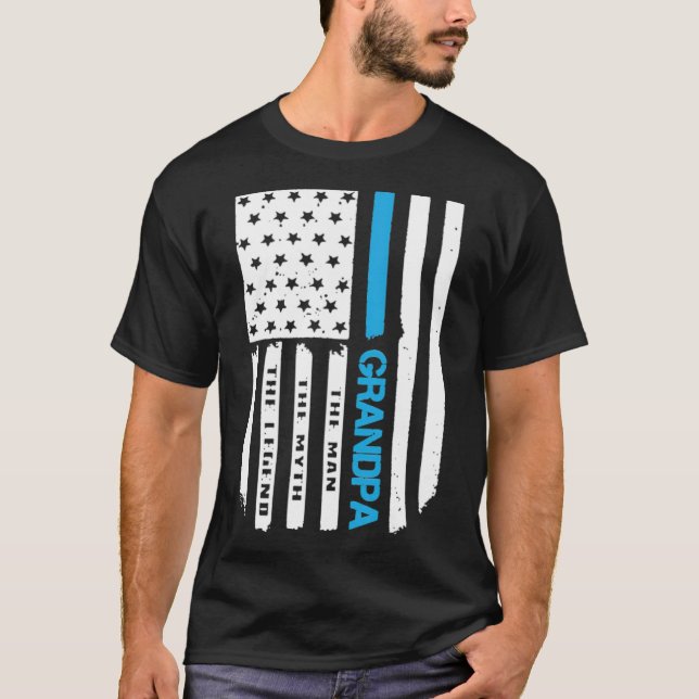 Abuelo Falg forma camisa de yoga (Anverso)
