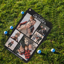 Abuelo moderno personalizado | 6 toalla de golf fo