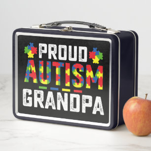 Abuelo Orgulloso de Autismo Conciencia Familia Aut