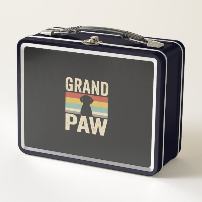 Abuelo Pata Perro Vintage Retro (Anverso)
