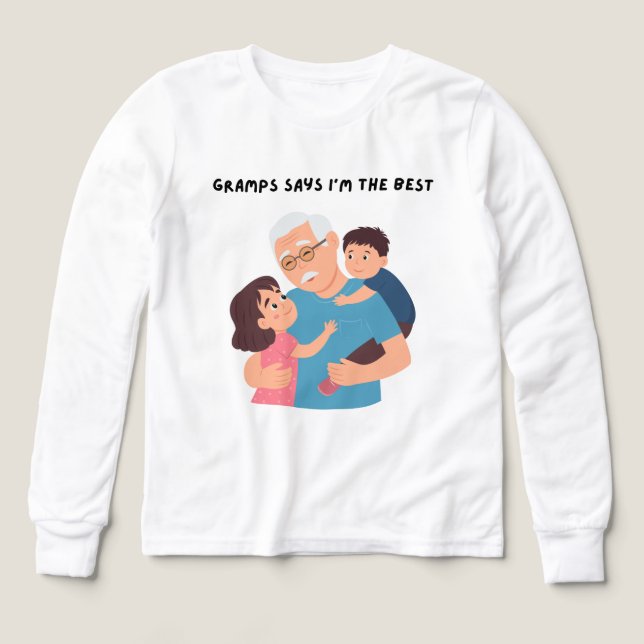 Abuelo sonriente (Diseño frontal)