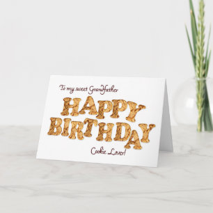 Abuelo, tarjeta de cumpleaños para un amante de la
