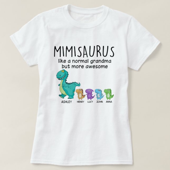 Abuelo Y Camisa Personalizada Para Niños (Diseño del anverso)