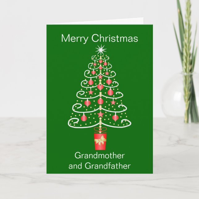 Abuelos de árbol de Navidad (Anverso)