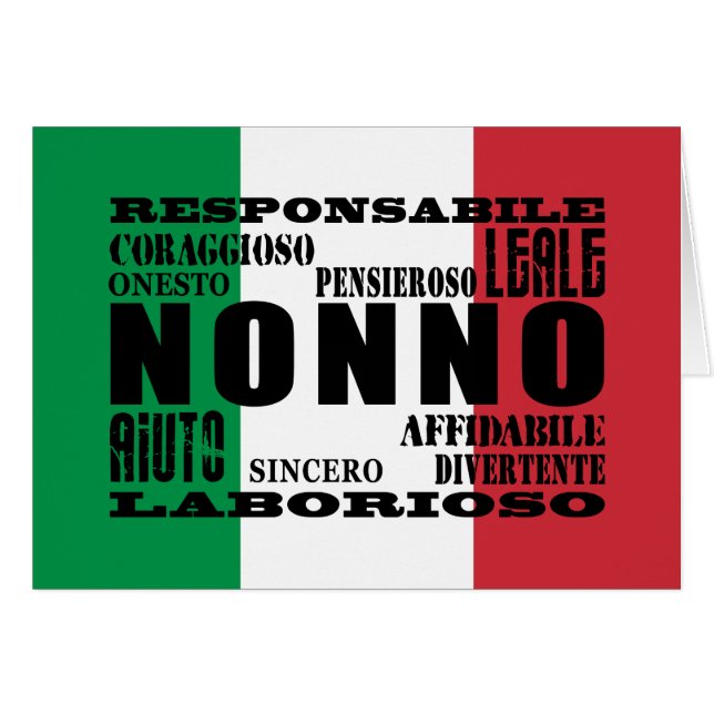 Abuelos italianos: Calidades (Anverso (Horizontal))