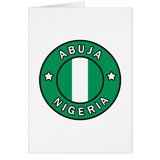 Abuja Nigeria (Frente)