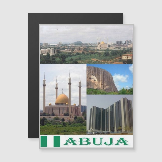 Abuja - Nigeria - Mosaico - (Anverso/Reverso)