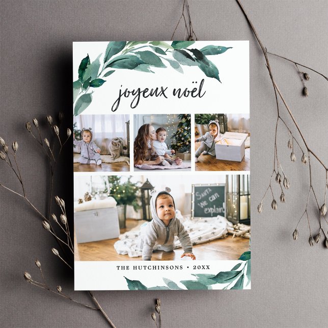 Abundancia de invierno | Tarjeta de Collage de fot (Subido por el creador)