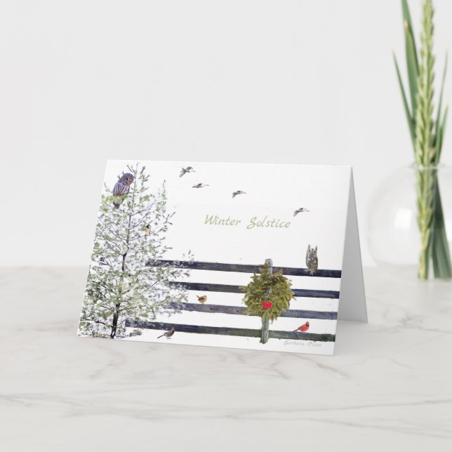 Abundancia de la Tierra: Tarjeta de Felicitación d (Anverso)