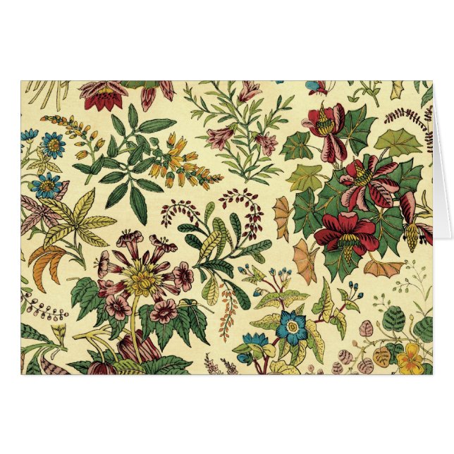 Abundancia floral pasada de moda (Anverso (Horizontal))