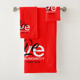 ABUNDANTE VIDA John 10:10 Inspirador RED