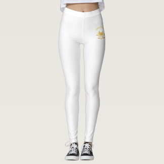 Abundantes Leggings Gold Lotus