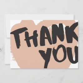 Abys Brush Lettering | Tarjeta de agradecimiento