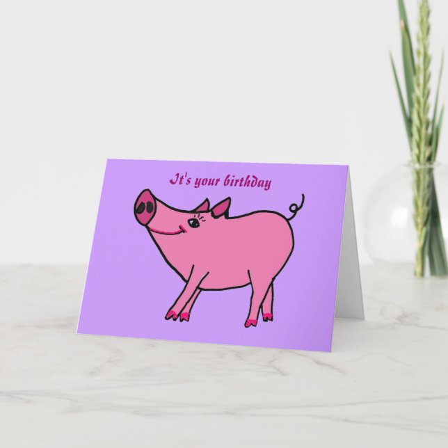 AC- Tarjeta de felicitación de cumpleaños para cer (Anverso)