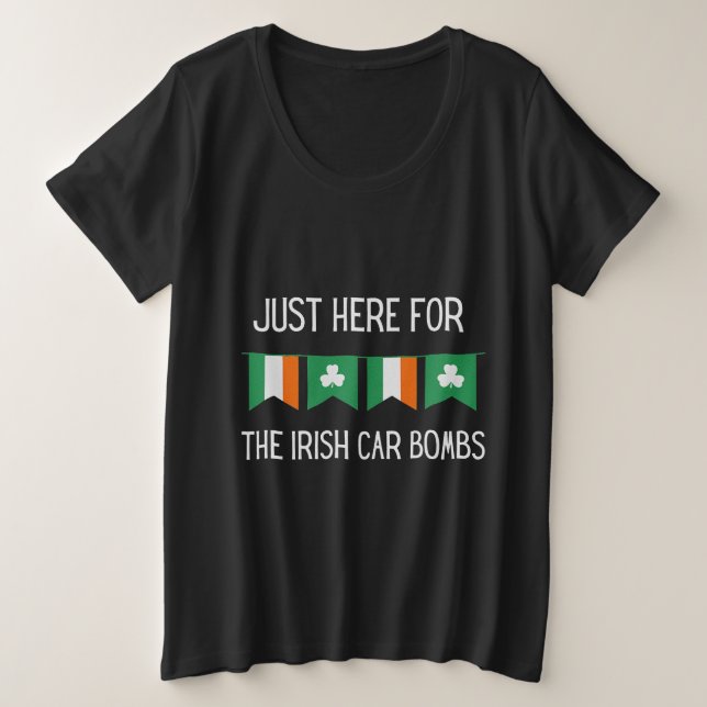 Acá para el Día de San Patricio (Anverso del diseño)