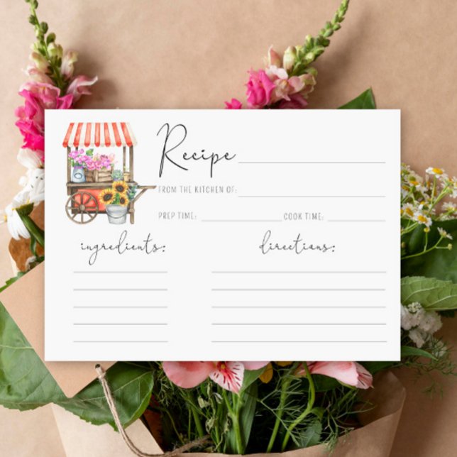 Acaba de salir del mercado - Tarjeta de receta (Subido por el creador)