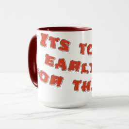 Acabo de despertar, necesito tazas de café