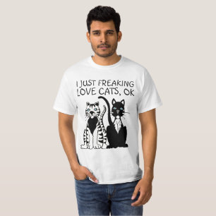 ACABO DE LIBERAR A LOS GATOS DE AMOR, OK, Camiseta