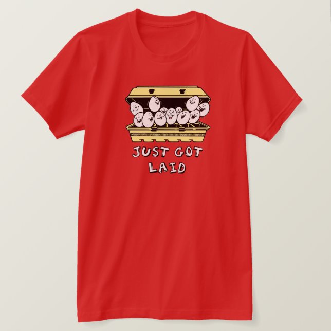 Acabo De Recibir La Camisa De Laid (Anverso del diseño)