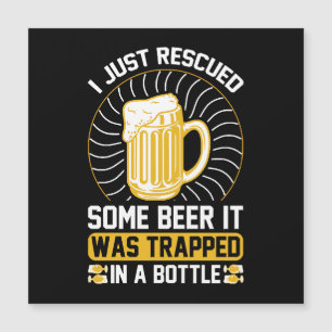 Acabo de rescatar algo de cerveza Estaba atrapada