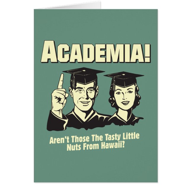 Academia: Nueces desagradables de Hawái (Frente)