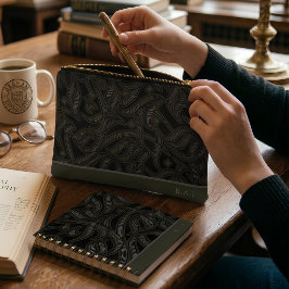 Academia Oscura Bolso Personalizado con Caligrafía