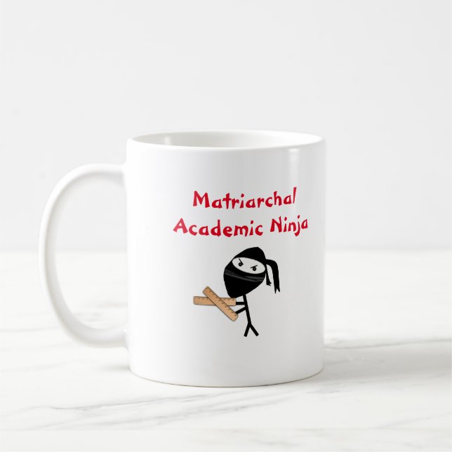 Academic Ninja de la taza de la mamá de Homeschool (Izquierda)