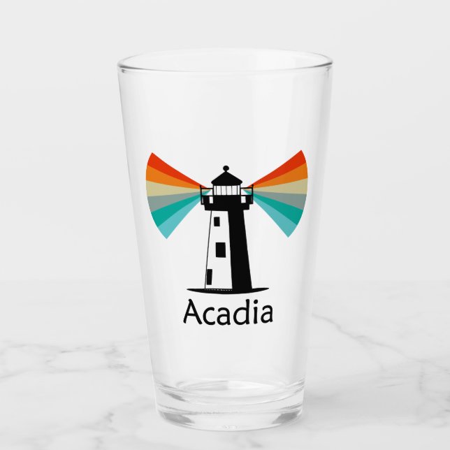 Acadia National Park Lighthouse Rainbow (Anverso)