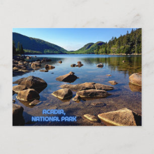 Acadia, Parque Nacional, recuerdo de viaje postal