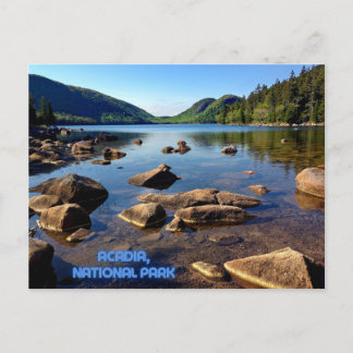 Acadia, Parque Nacional, recuerdo de viaje postal