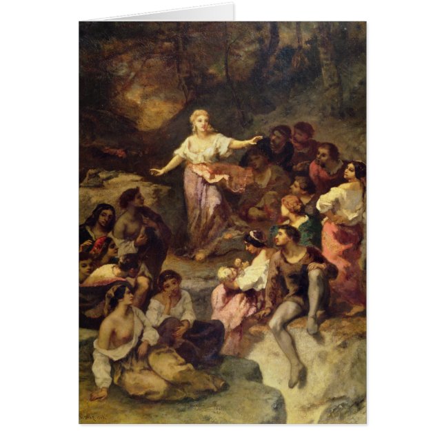 Acampamento gitano, 1848 (Frente)