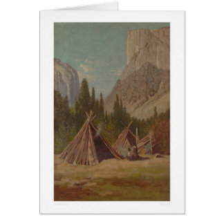 Acampamento indio en el valle de Yosemite (1189)