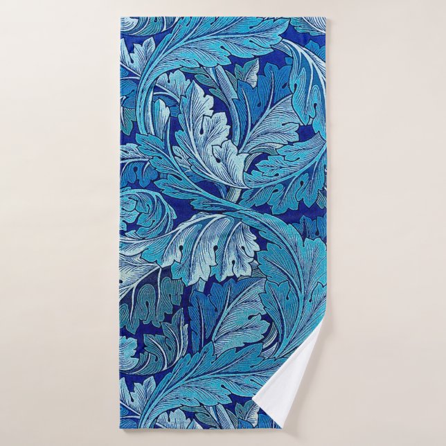 Acanthus Blue, William Morris (Toalla de baño)