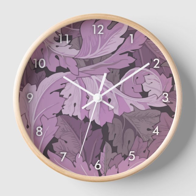Acanthus, Reloj de William Morris (Anverso)