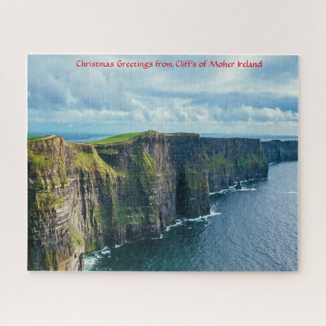 Acantilado de Moher Ireland. Rompecabezas (Horizontal)