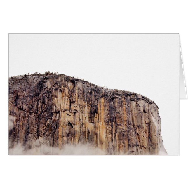 Acantilado de Sheer que sube por encima de las nub (Anverso (Horizontal))