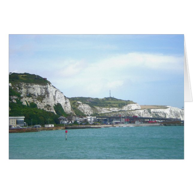 Acantilados blancos de Dover, Inglaterra (Anverso (Horizontal))