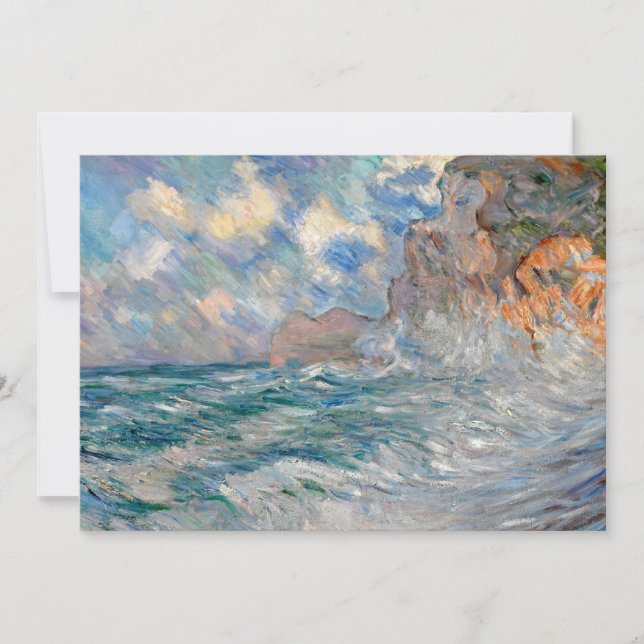 Acantilados de Etretat | Lilla Cabot Perry (Anverso)