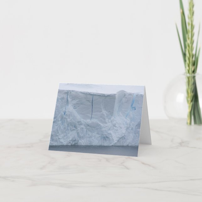 Acantilados de hielo, tarjeta del puerto de Nekko (Anverso)