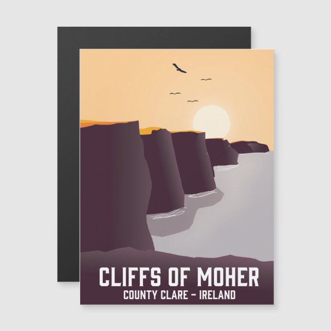 Acantilados de Moher Condado de Clare, Irlanda. (Anverso/Reverso)