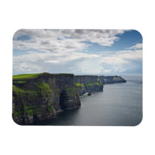 Acantilados de Moher en el imán rectangular de