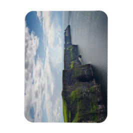 Acantilados de Moher en Irlanda imán rectangular